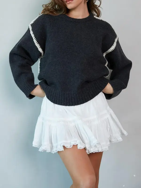 Oversized Knit Sweater