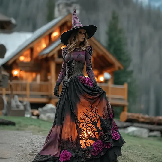 Witch’s Midnight Gown– 6-PACK ONLY $23.99