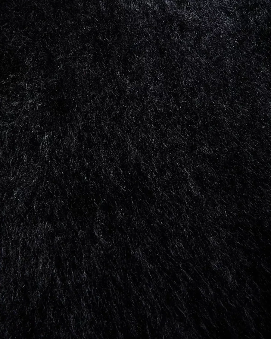 Crew Neck Cashmere Brushed Cashmere Sweater