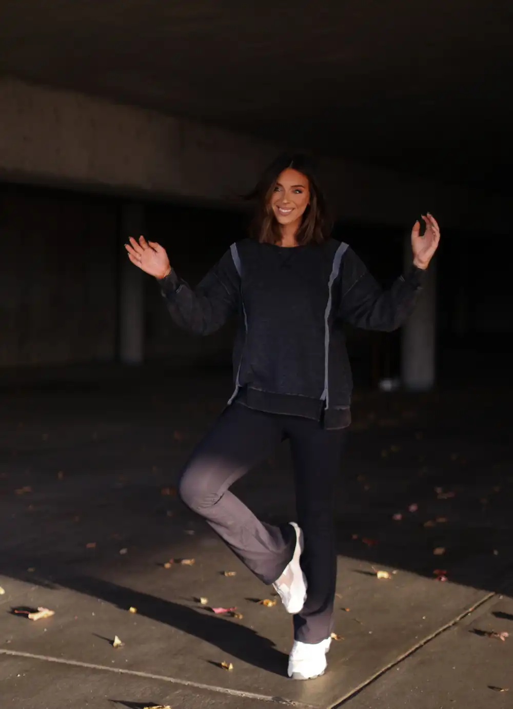 Mineral Wash French Terry Top