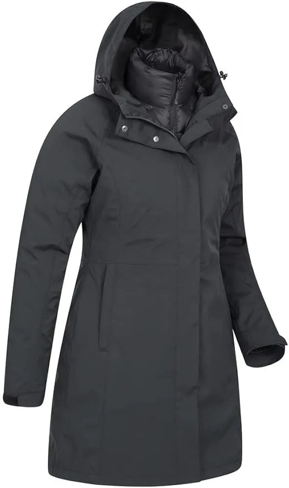 Mountain Warehouse Alaskan Womens Long 3 in 1 Jacket