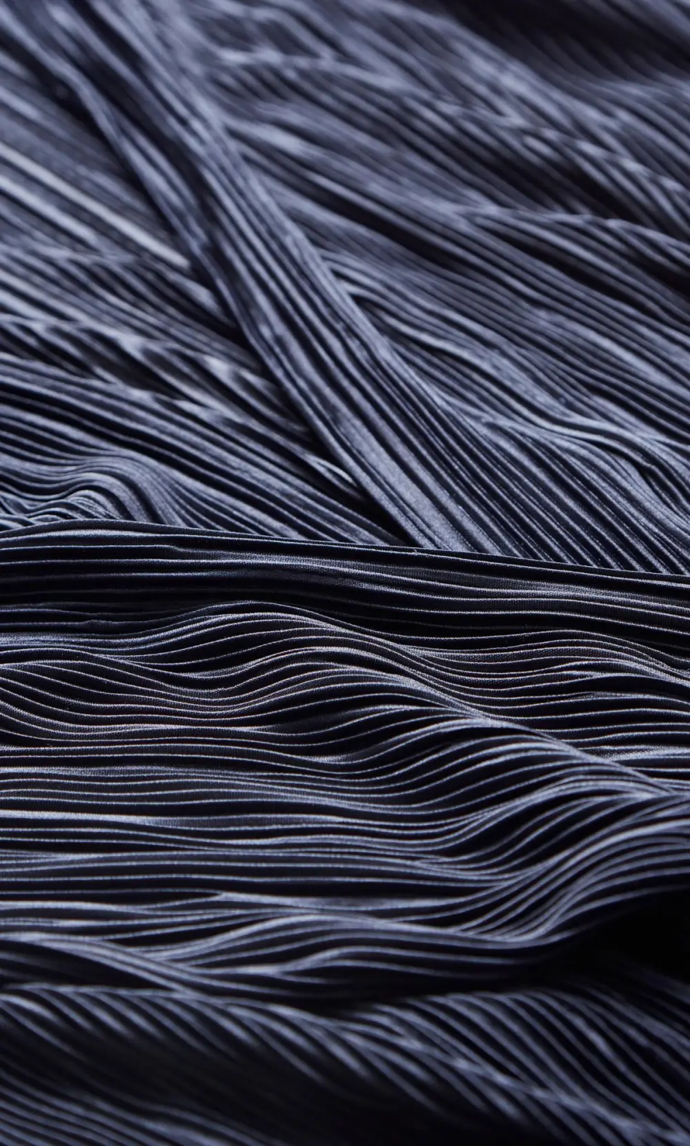 Evans Navy Plisse Relaxed Fit Blazer