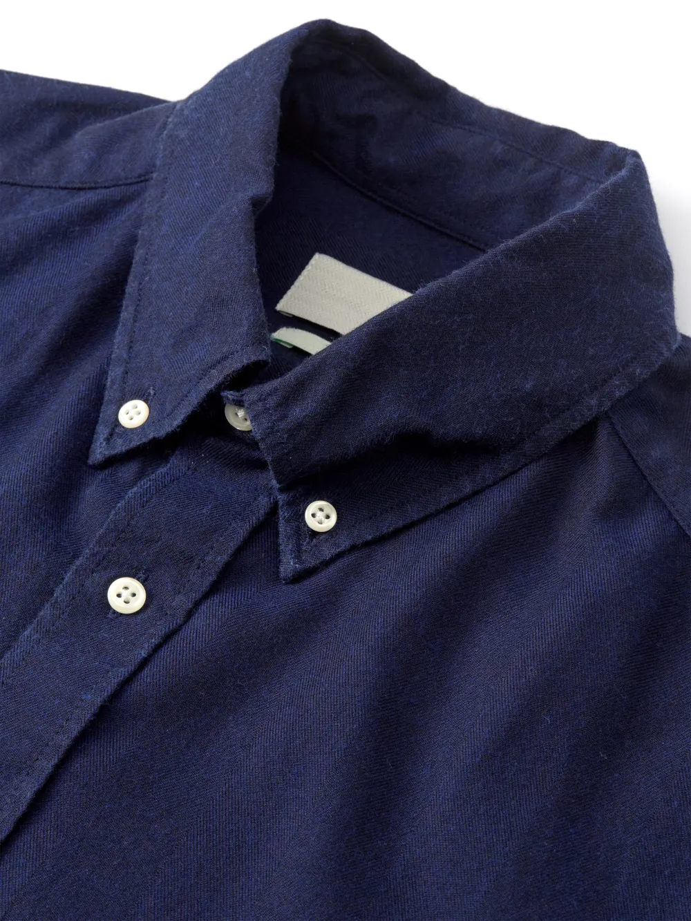 Blue Long Sleeve Cotton Shirt
