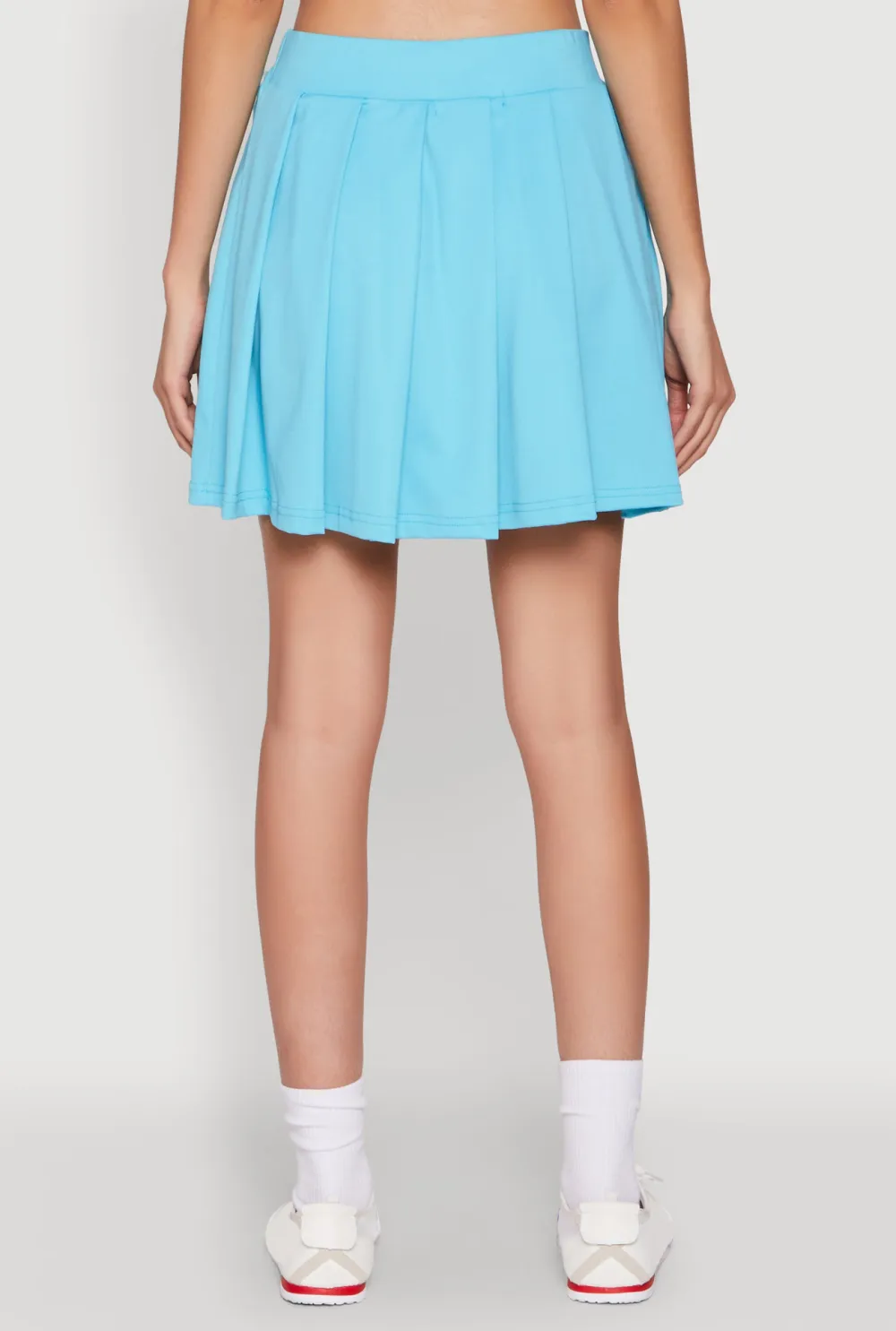 High Waisted Pleated Skirt