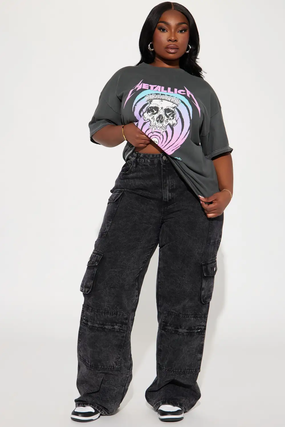 Nothing Else Matters Metallica Tshirt - Charcoal