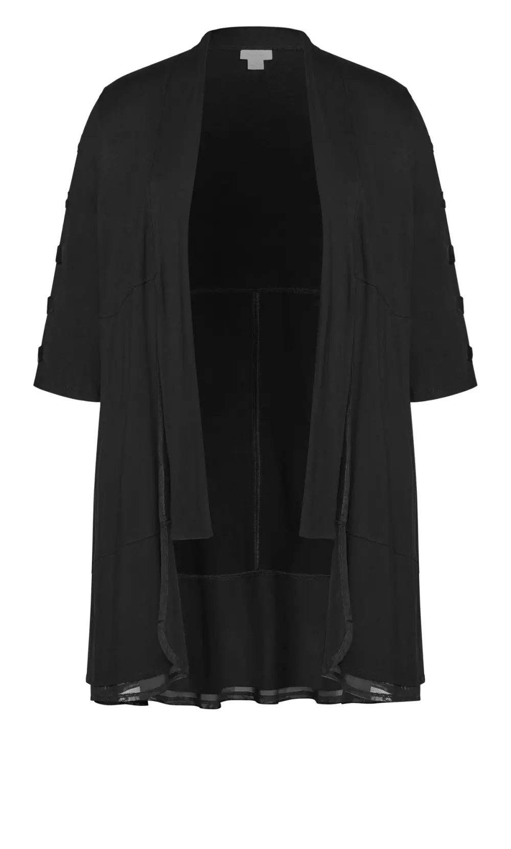 Evans Baptiste Black Tristan Tie Jacket