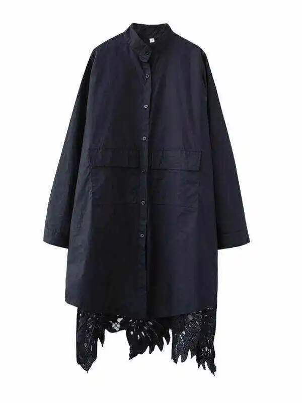 Original Solid Irregularity Hollow Dress