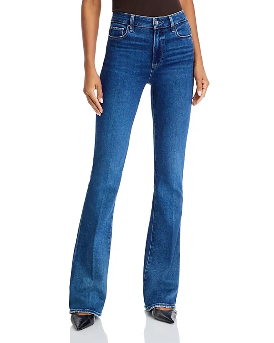 Casual Style High Rise Bootcut Jeans