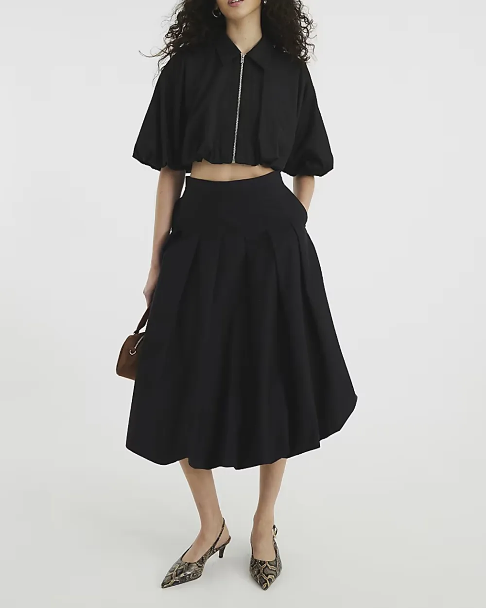 Solid Color Simple And Elegant Cotton Long Skirts