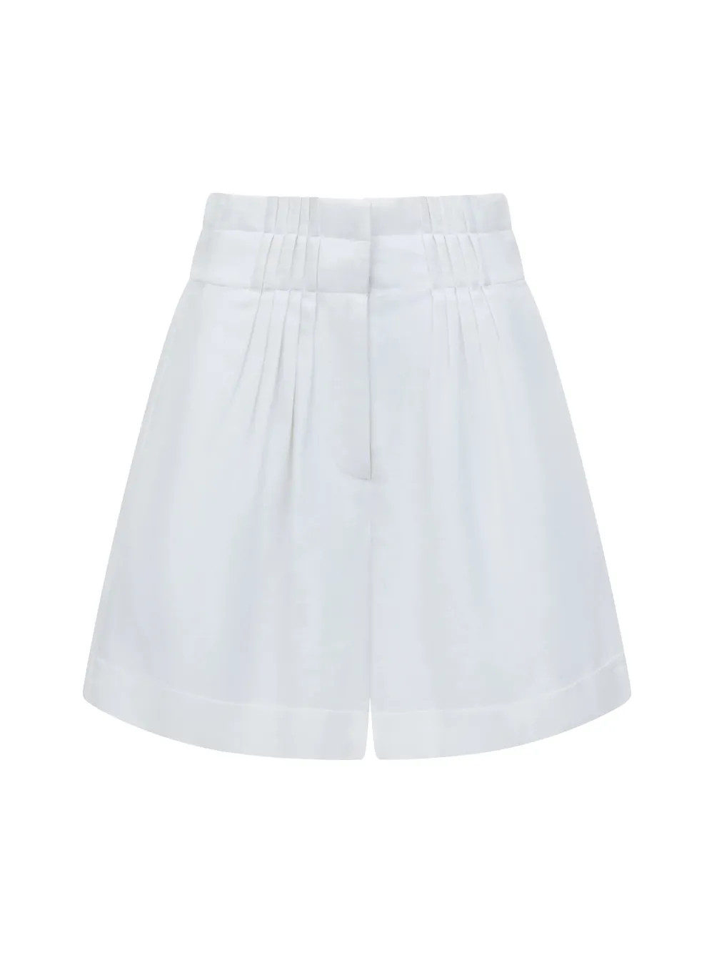 Versatile Casual Holiday Style Solid Color Loose Shorts