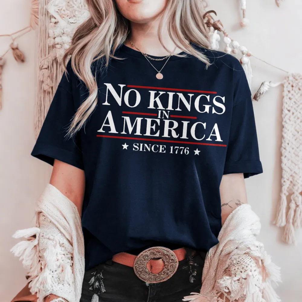 No Kings In America T-Shirt