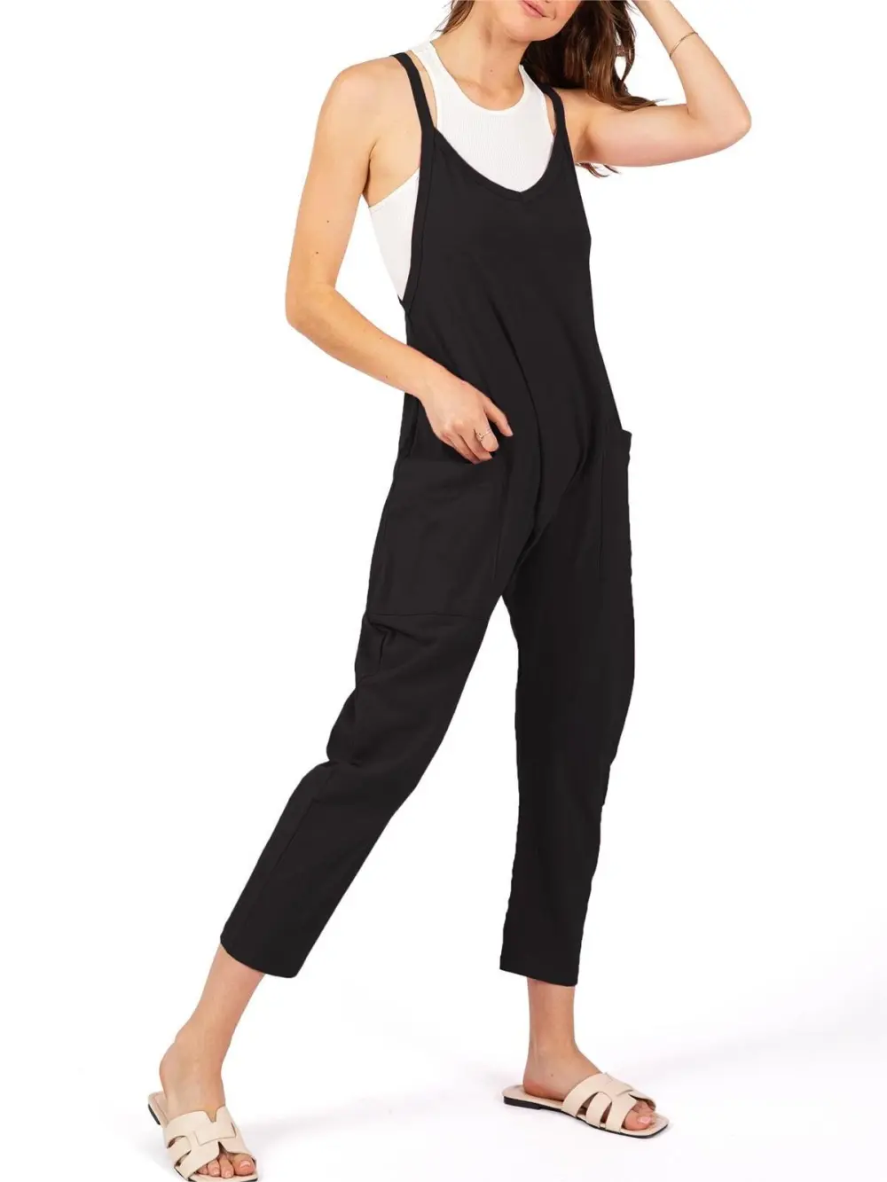 Spaghetti Strap Jumpsuit