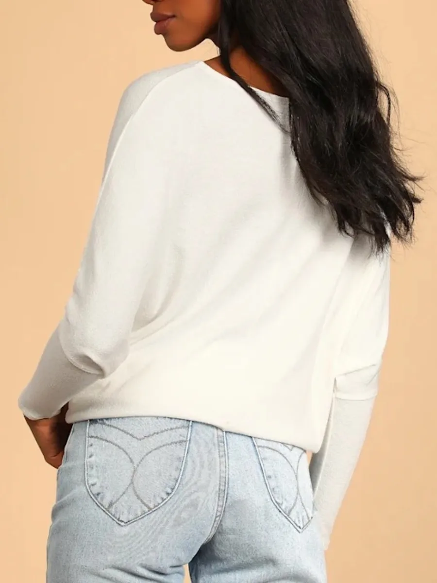 Relaxed Boat Neck Top