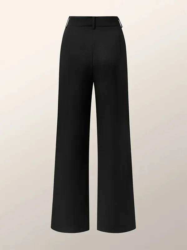 Urban High Waisted Solid Color Pants