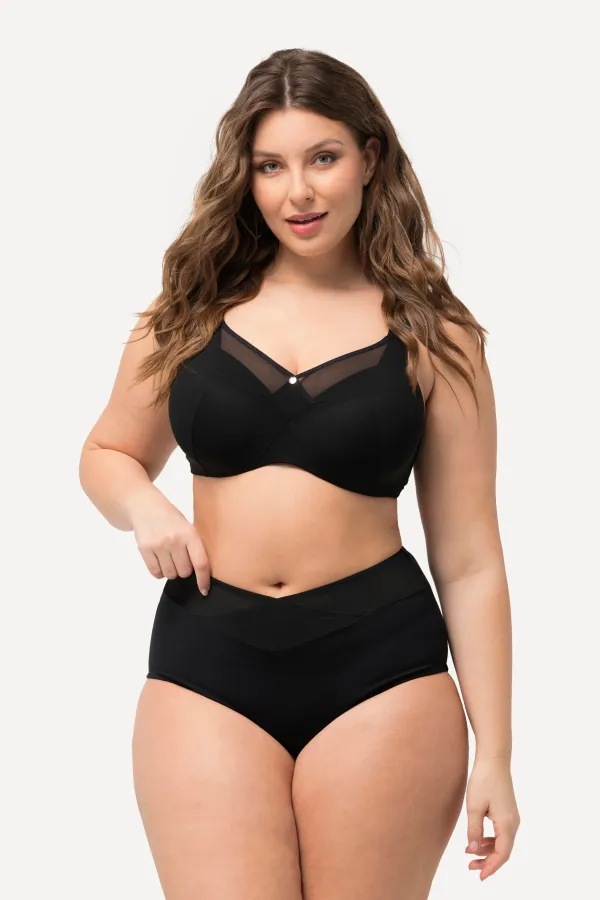 Shaping-Maxislip breiter Meshbund Wickeleffekt High Waist
