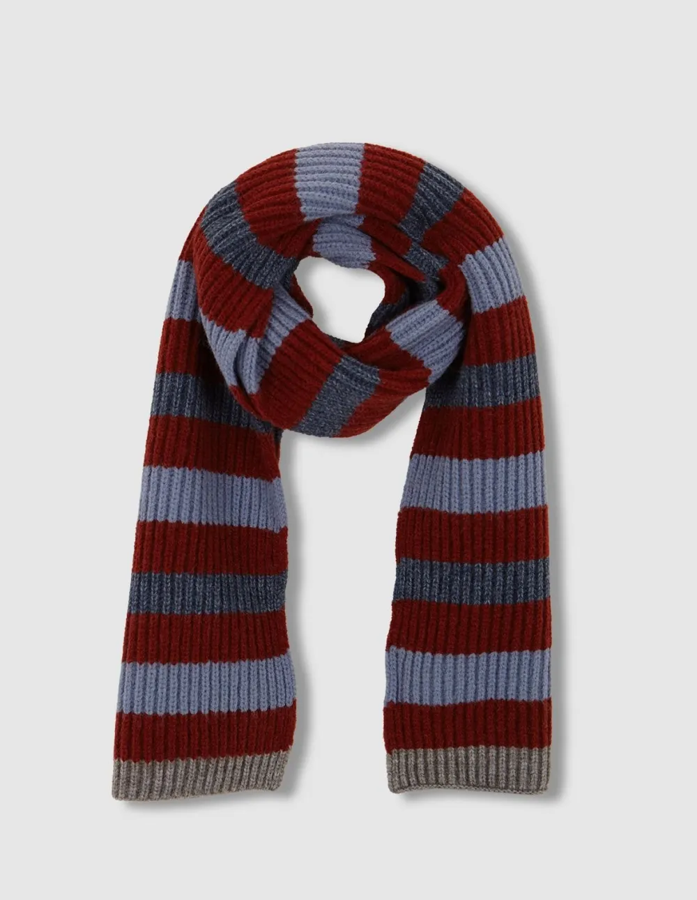 Three Color Patchwork Scarf