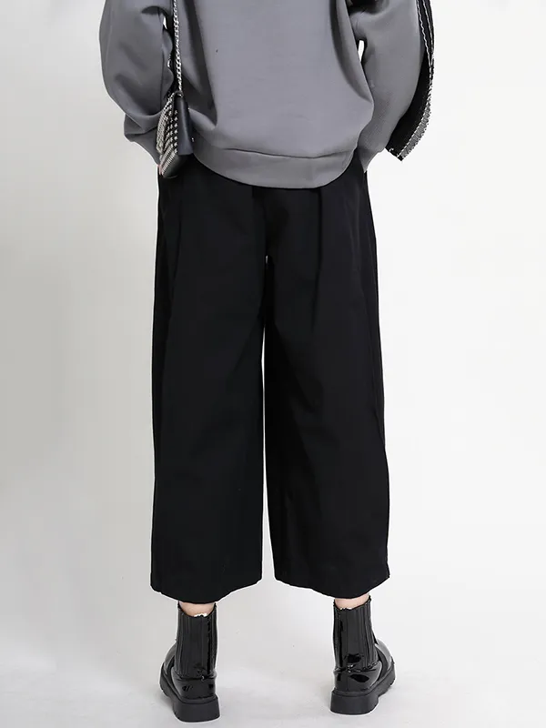 Original 3 Colors Simple Casual Wide-Leg Pants