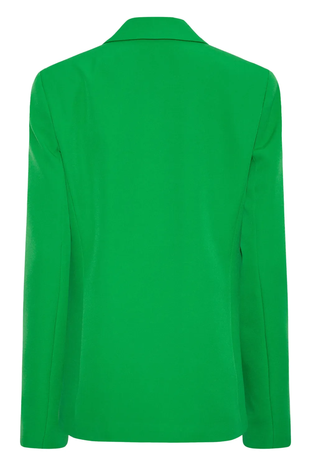 LTS Tall Bright Green Scuba Crepe Blazer