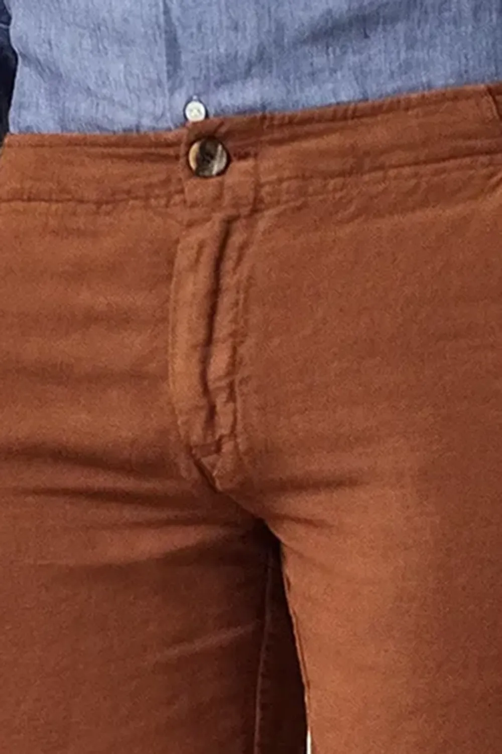 Contemporary Styled Button Shorts