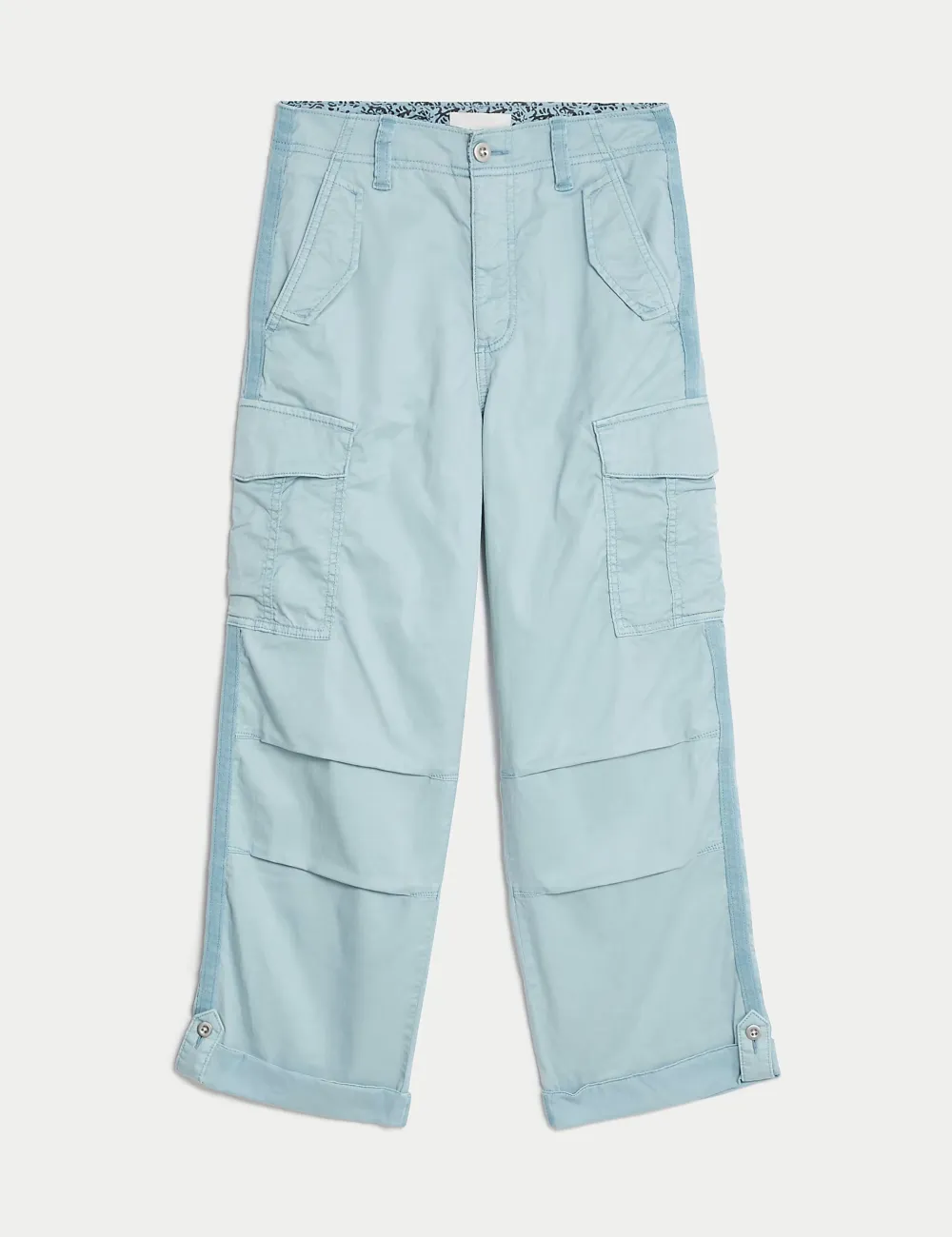 Tea Dyed Cropped Trousers