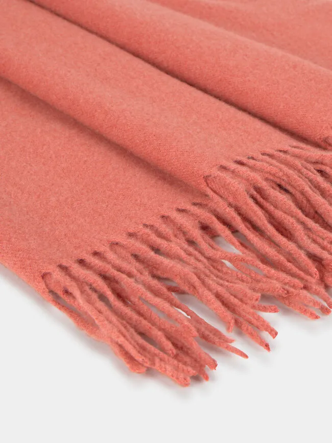 Basic Scarf Camel With Fringed