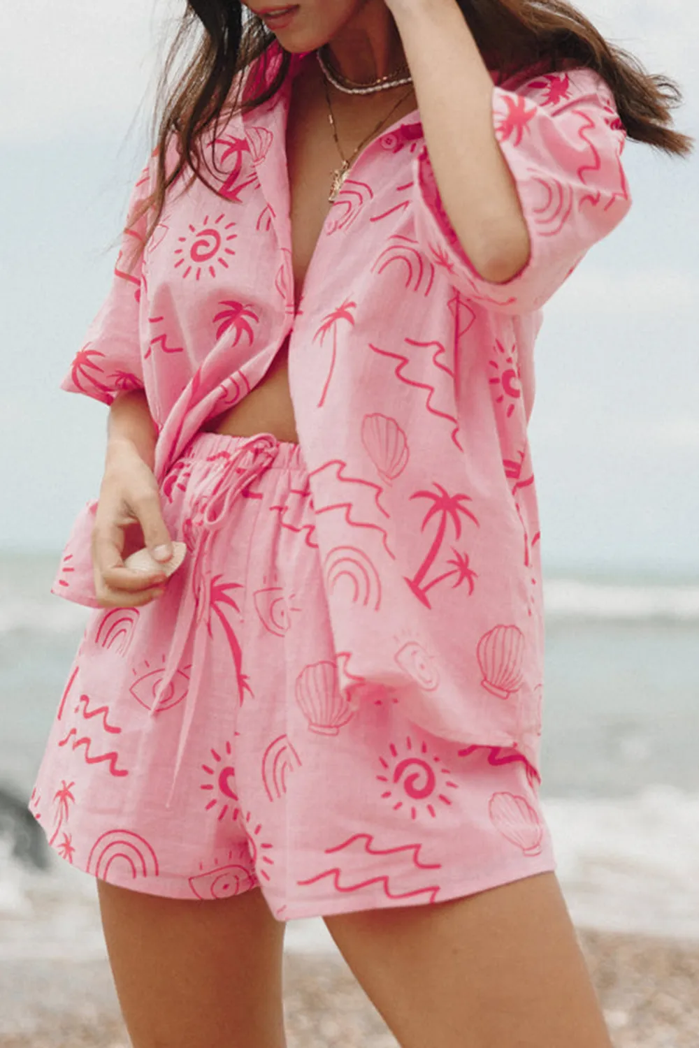 PRINTED HOLIDAY SHIRT