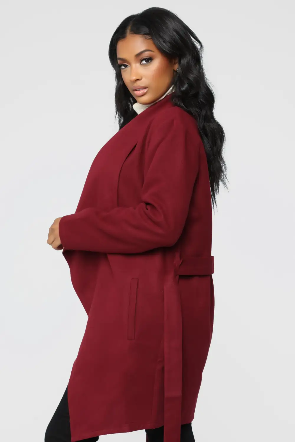 Manhattan Coat - Wine