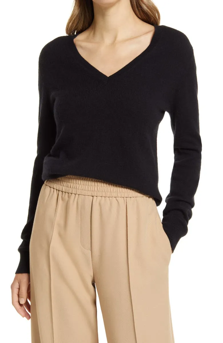 V-Neck Cashmere Sweater