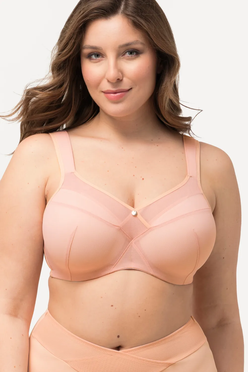 Bügel-BH Softschale Mesh-Einsatz Cup C - E