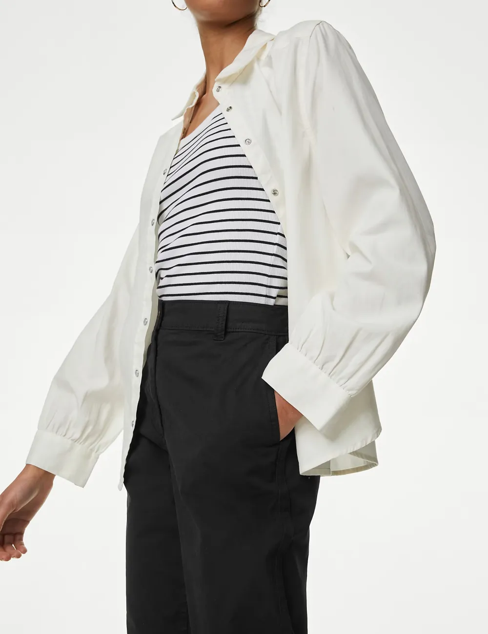 Cotton Rich Tea Dyed Slim Fit Chinos Grey