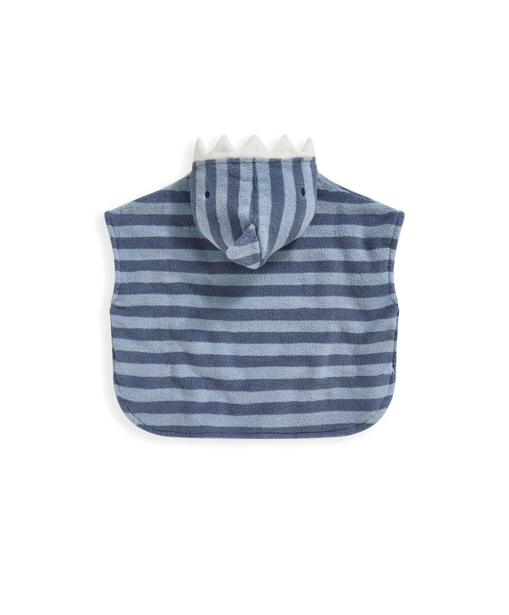 3D Shark Hood Poncho