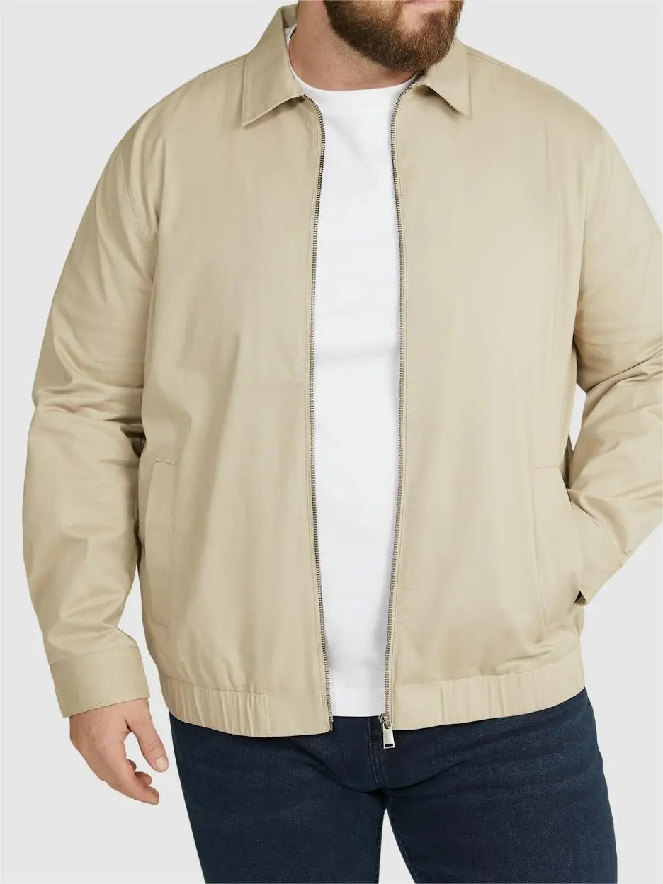 ZIP UP HARRINGTON JACKET