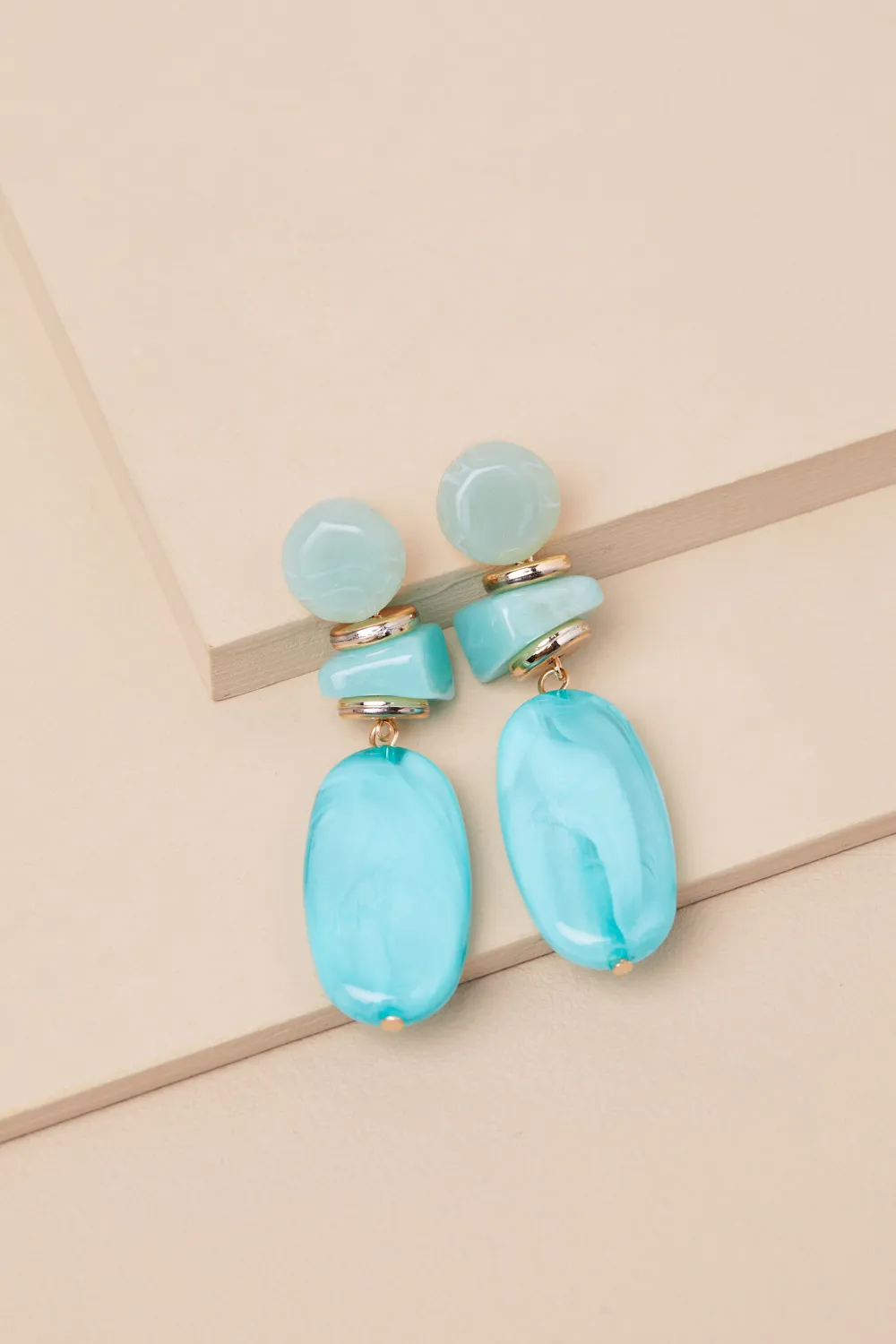 Bohemian Turquoise Drop Earrings