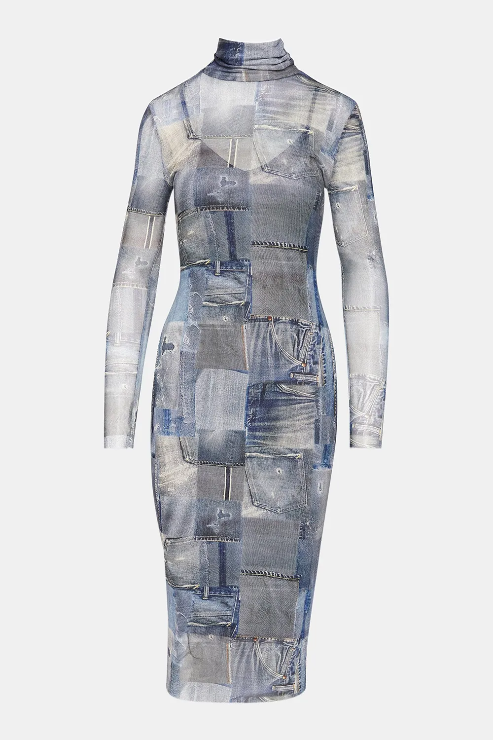 EFFORTLESS DRESS LEOPARD