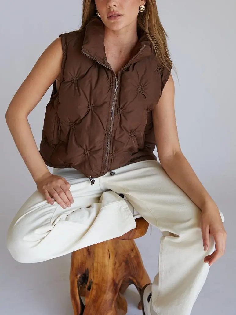Ryanne Quilted Puffer Vest