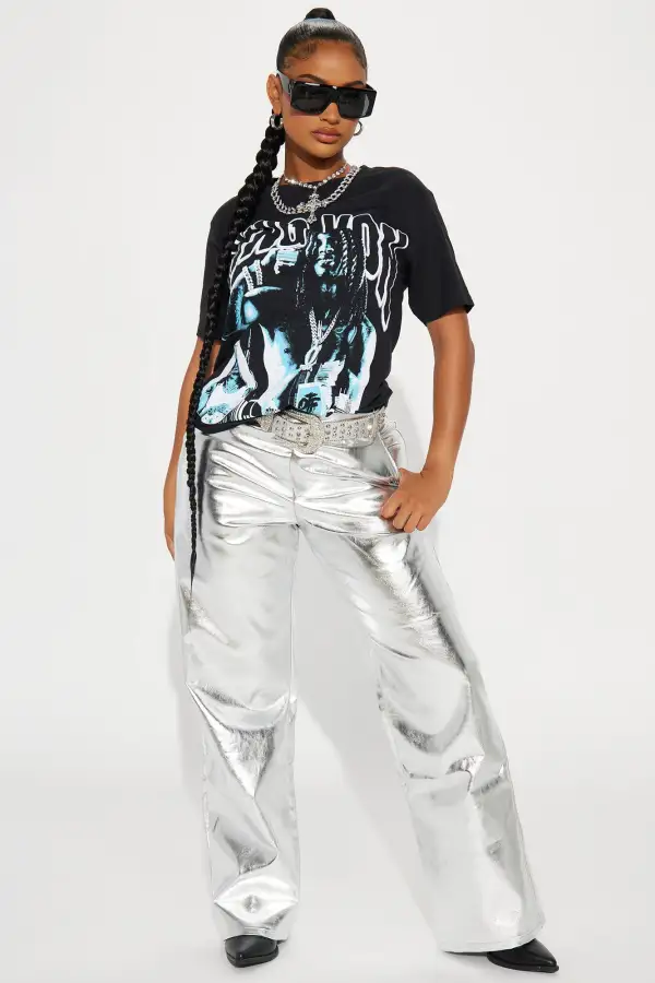 Crazy Story King Von Tee - Black