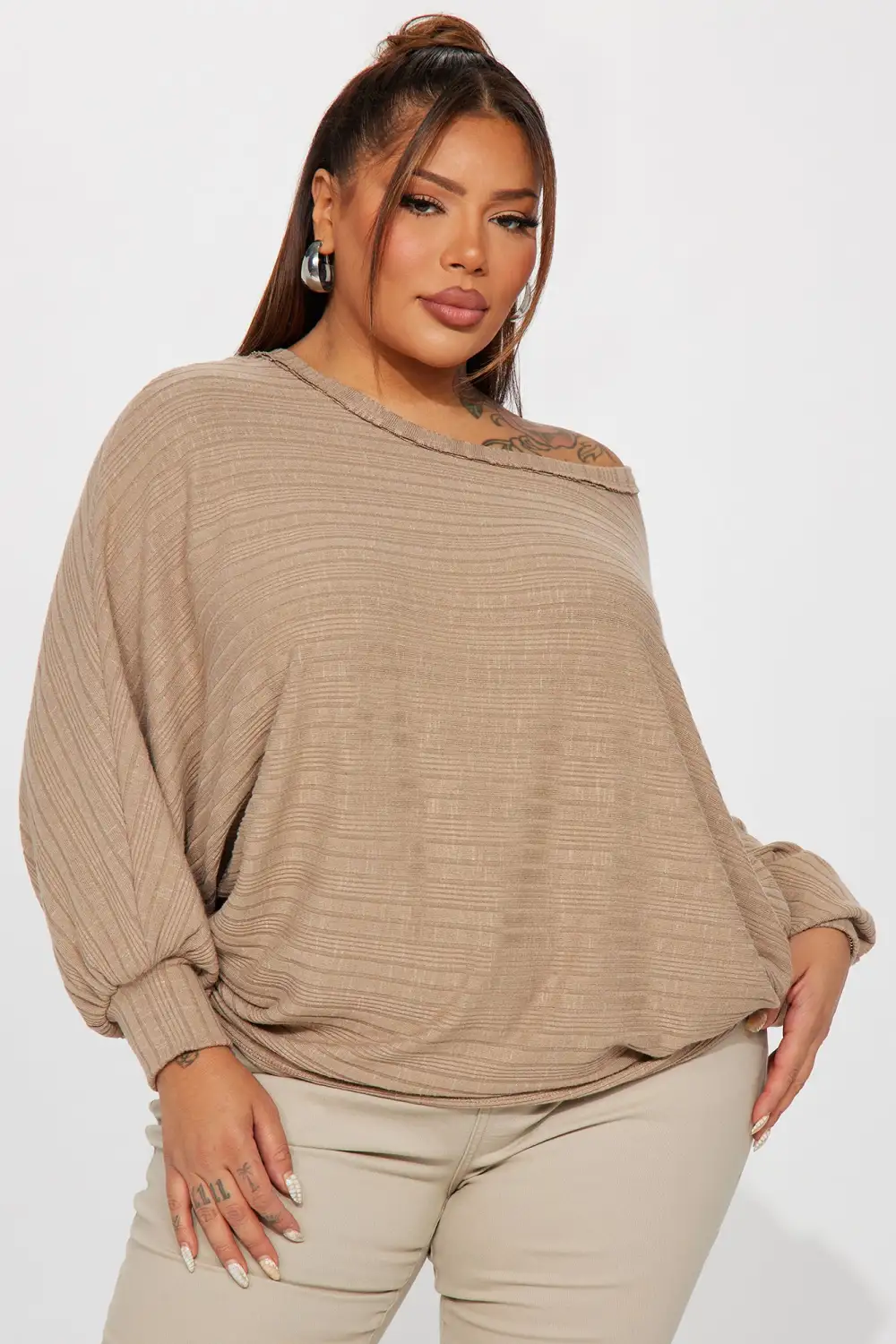Emilia Top - Taupe