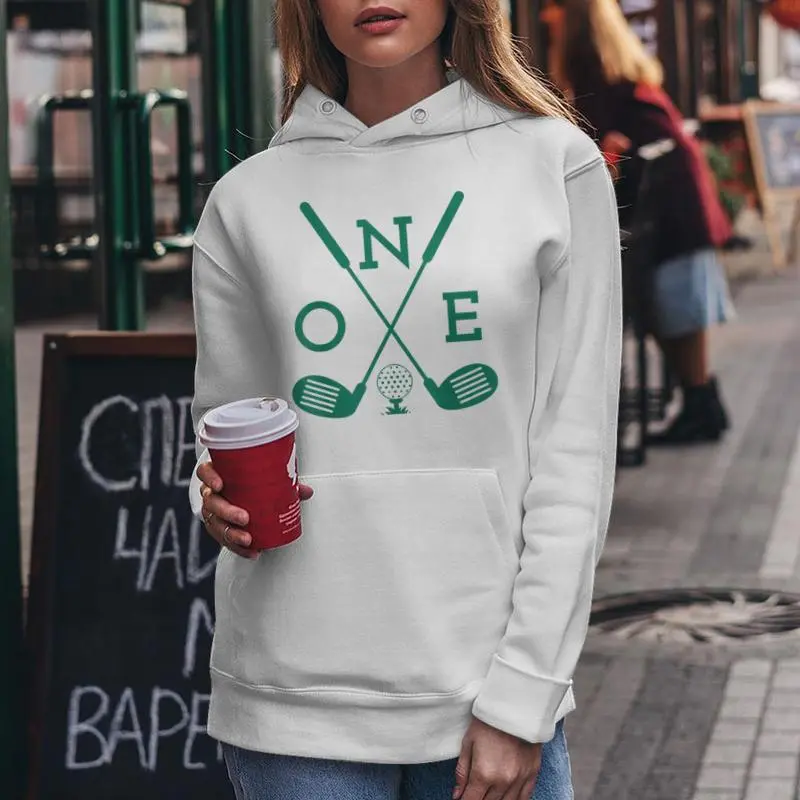 Golf Birthday 1St Birthday Hole In One Boys Girls Women Hoodie