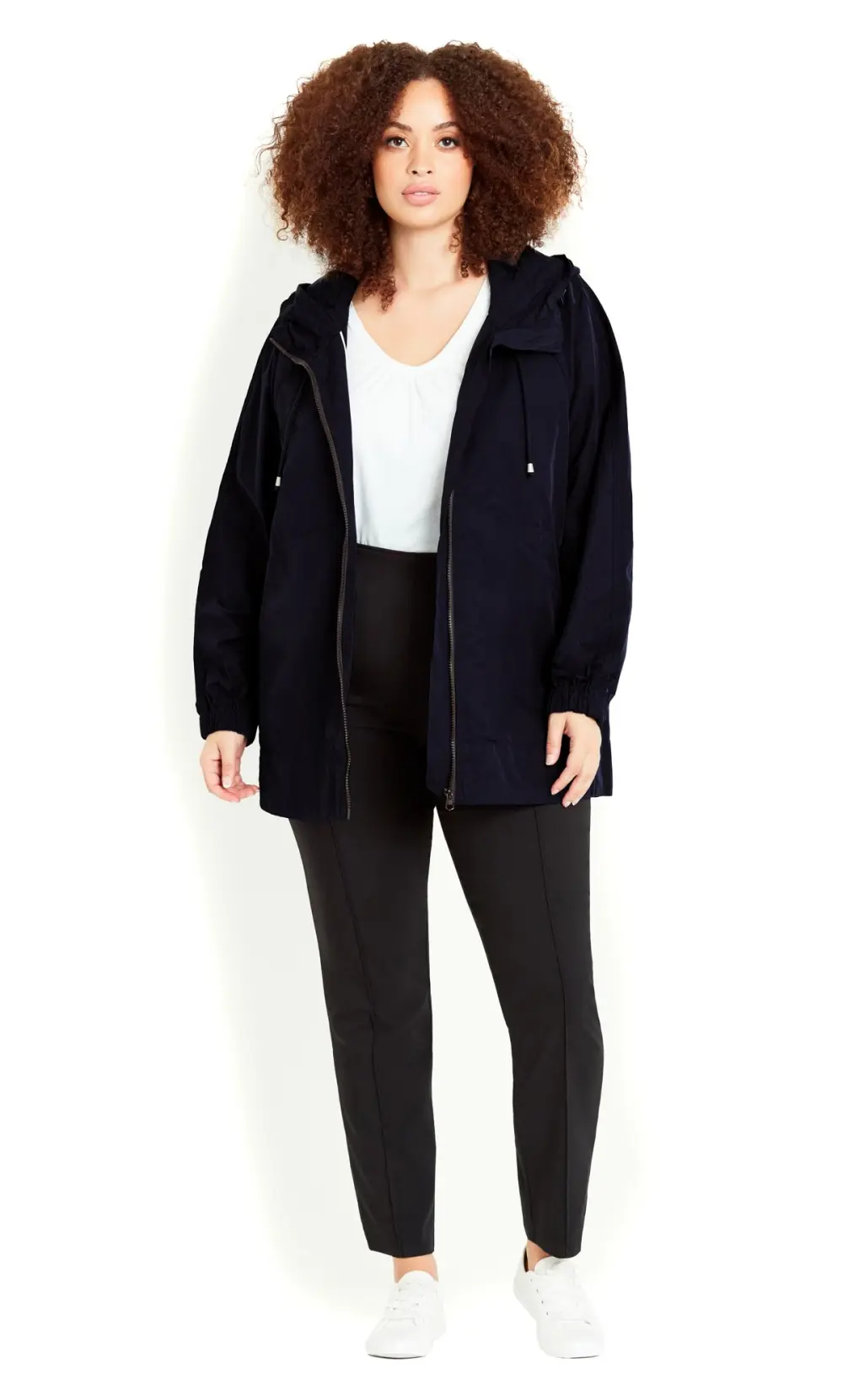 Evans Navy Twill Lightweight Jacket