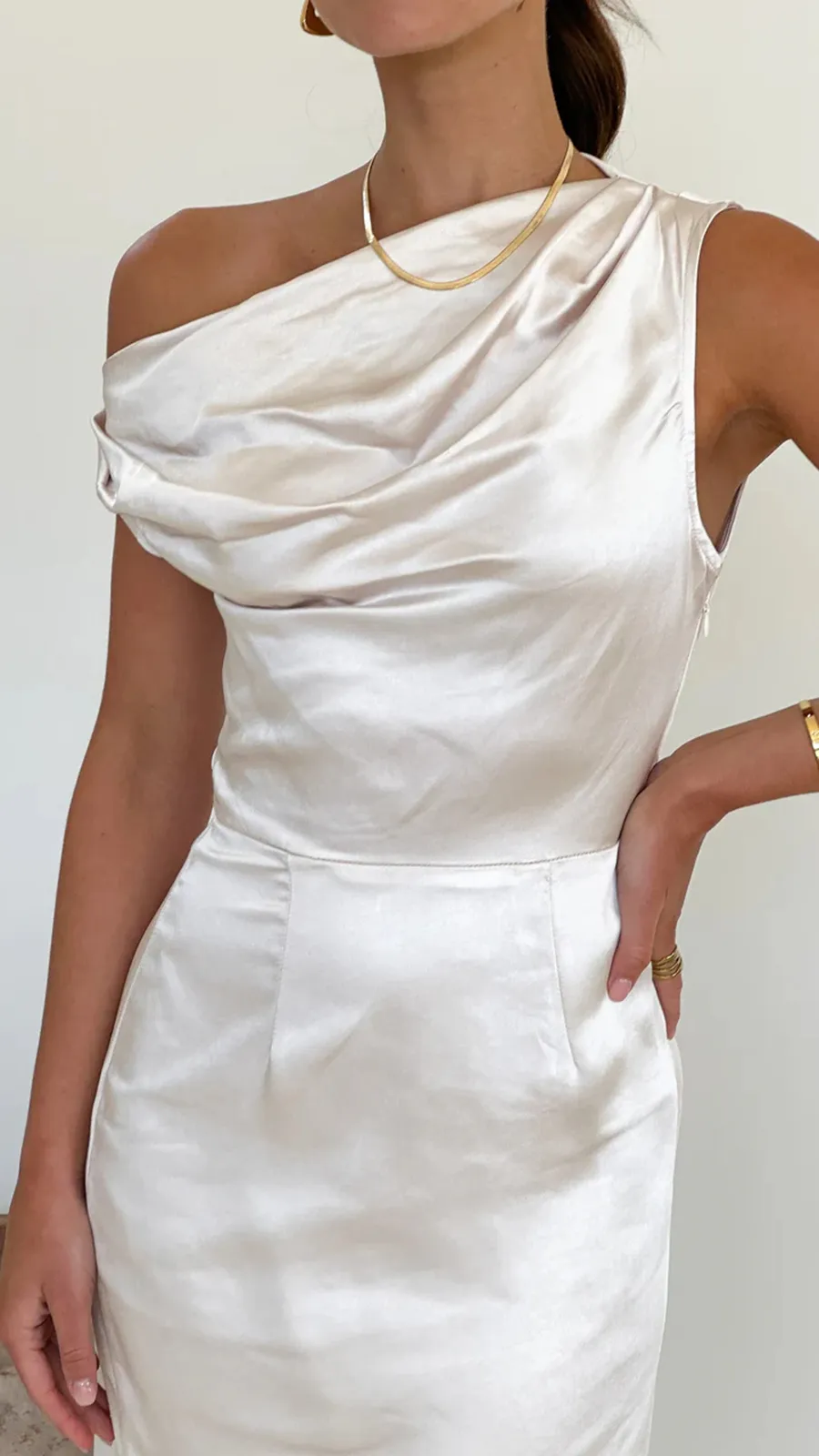 Off Shoulder Design Dress