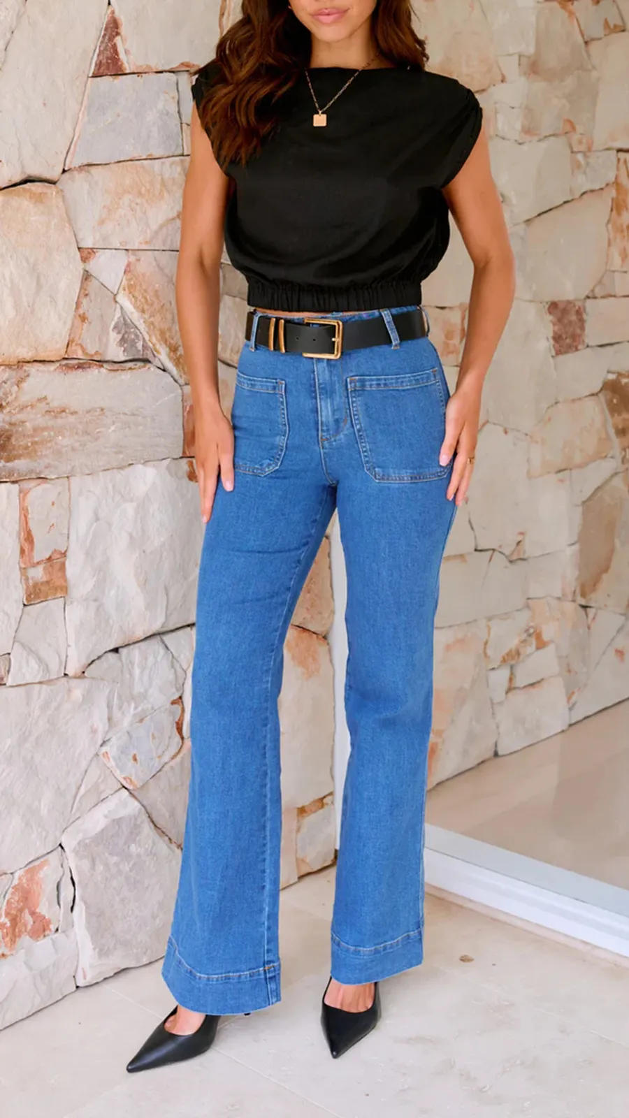 Soft Stretch Denim Jeans