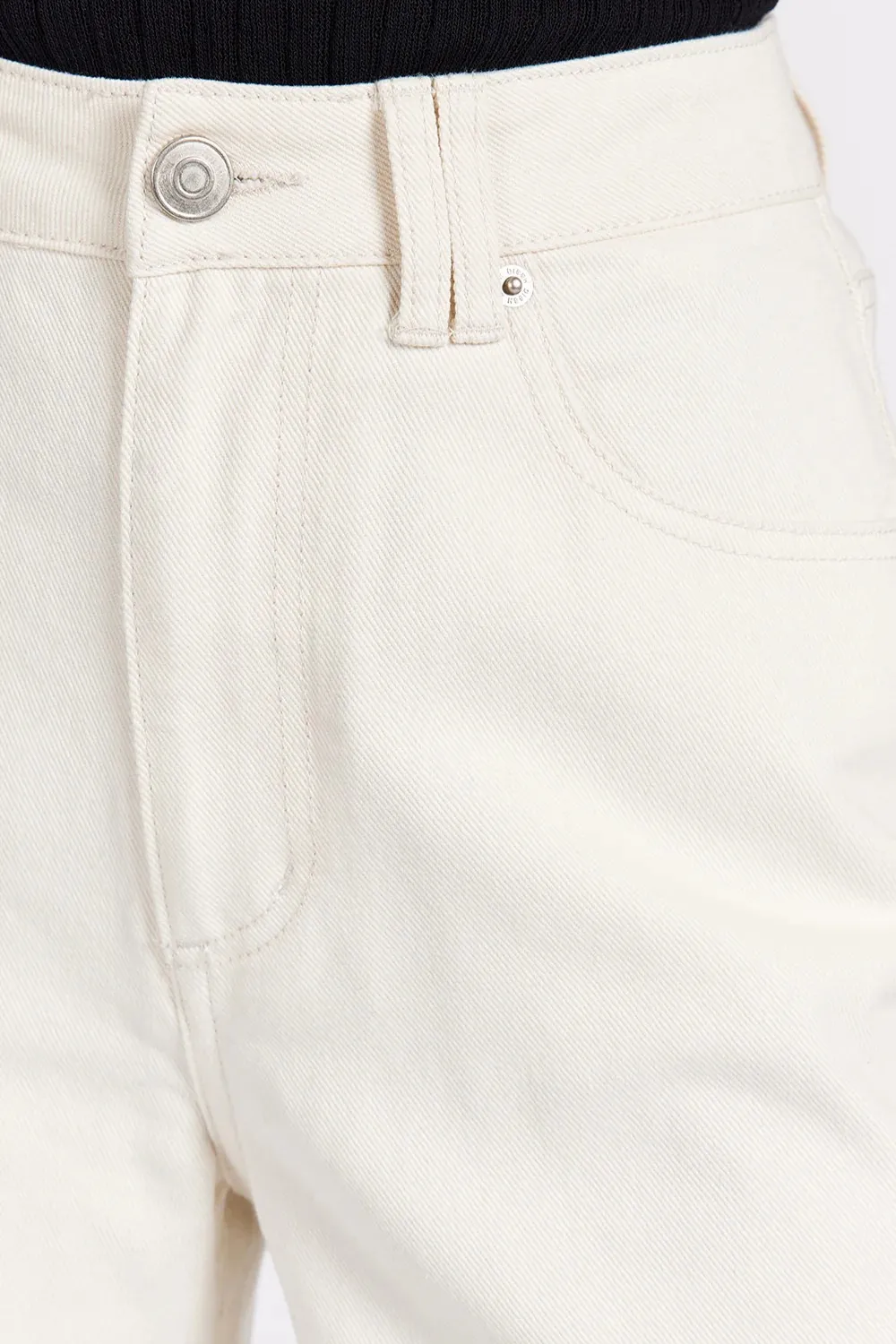 2 CREAM SLOUCHY JEAN