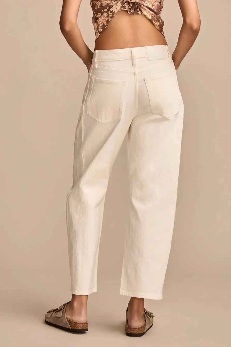 White Lies Wash Barrel leg