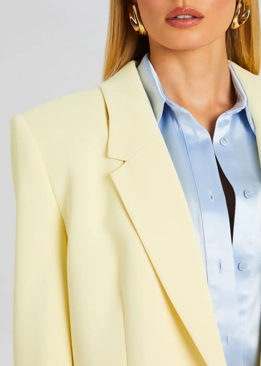 Solid Color Blazer
