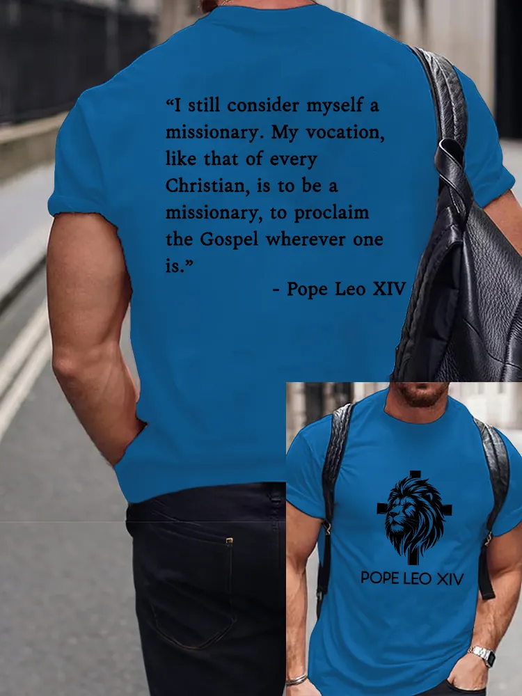 Men'S  Pope Leo Xiv T-Shirt