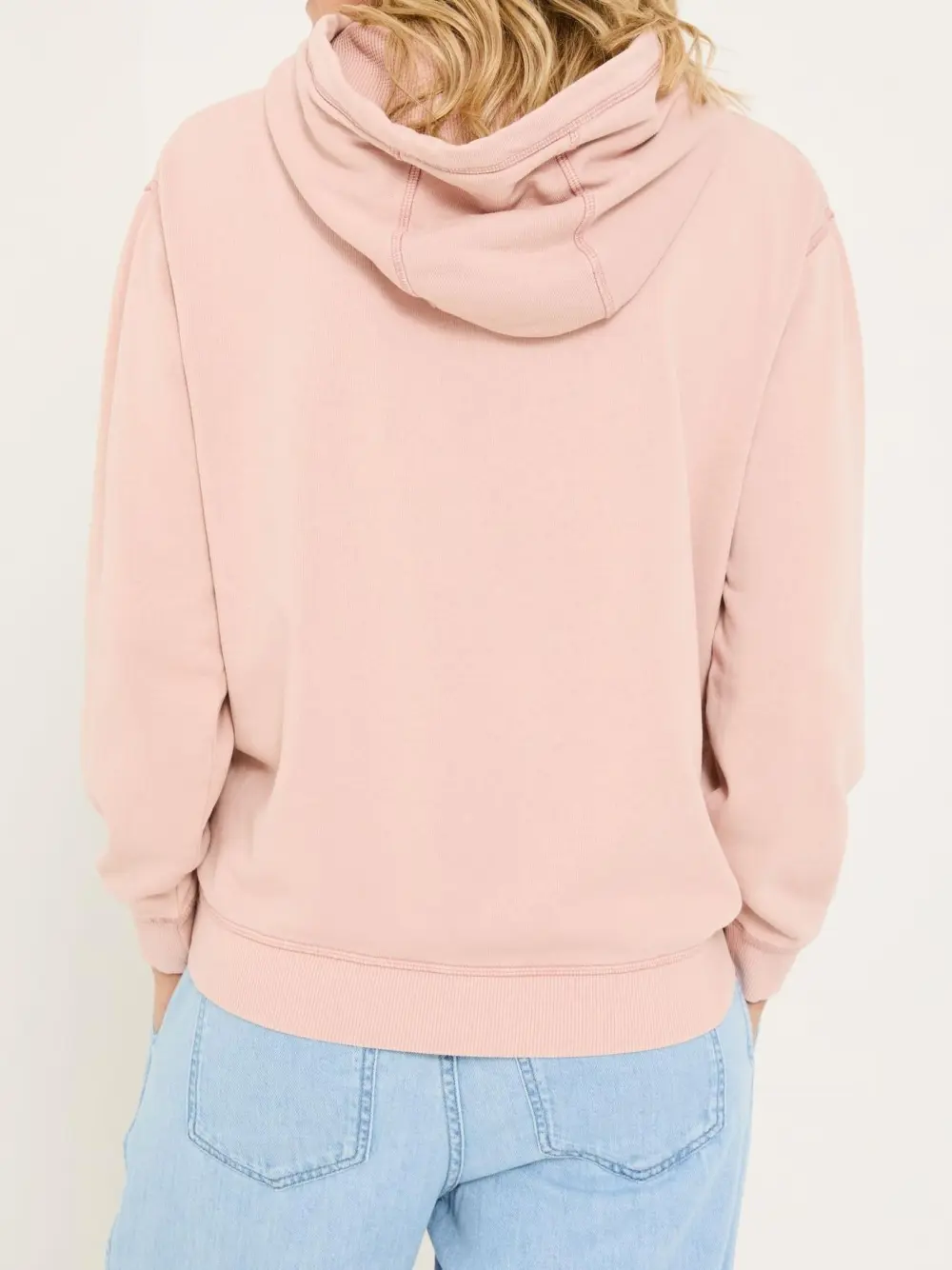 Bex Dusky Pink Bex Overhead 100% Cotton Hoodie