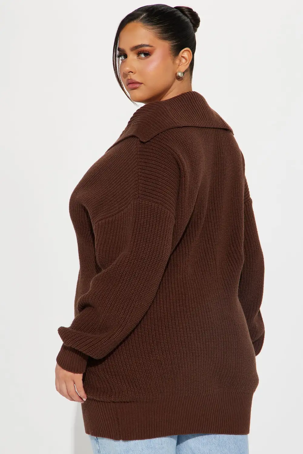 Aura Cardigan - Chocolate