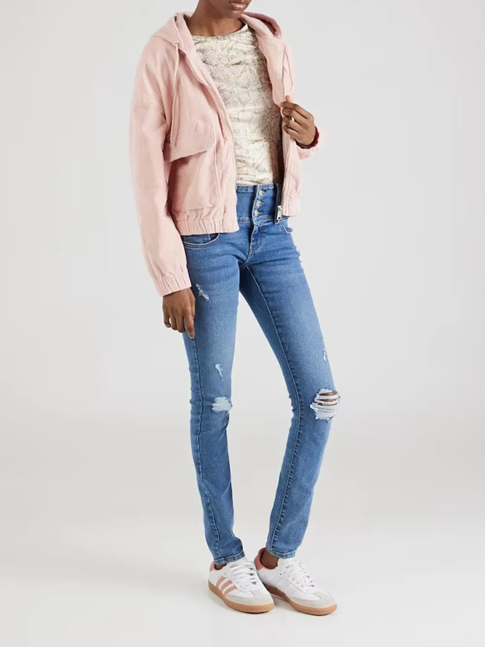 Overcut Shoulders Between-Season Jacket