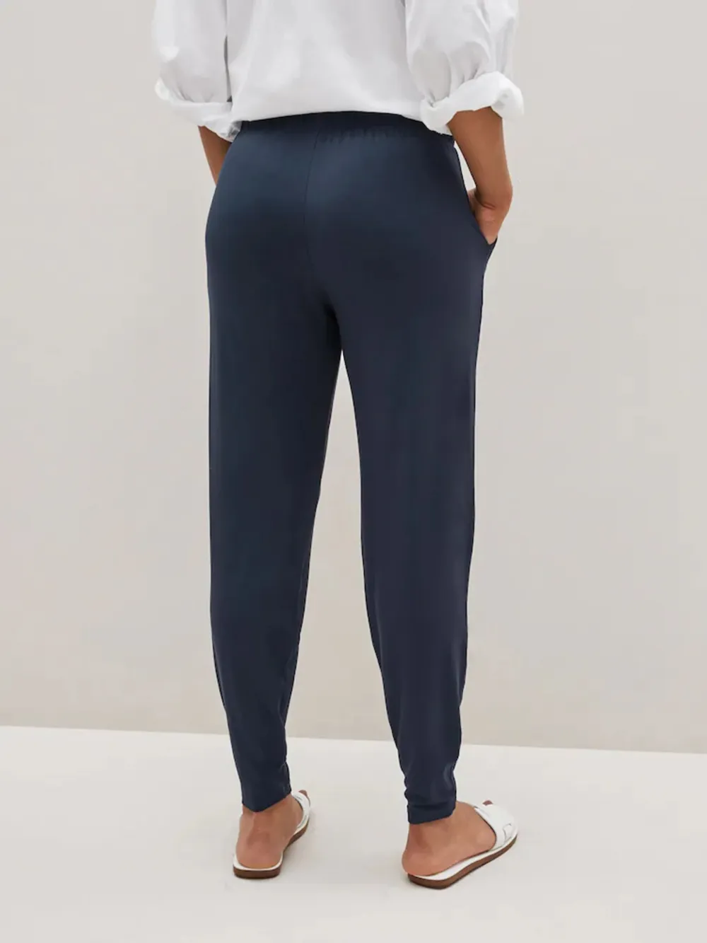 Black Sportswear Jogging Pants 2-Piece Set