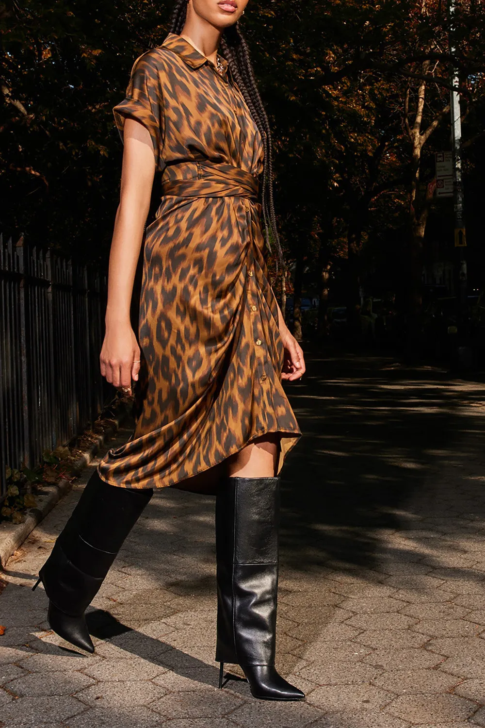 LEOPARD PRINT DRESS LEOPARD